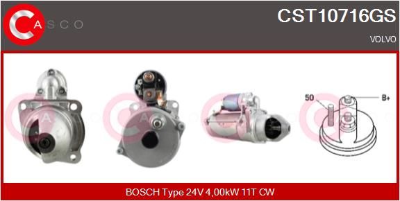 CASCO Käynnistinmoottori CST10716GS