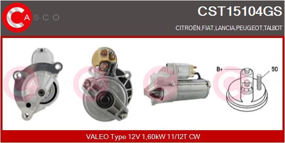 CASCO Käynnistinmoottori CST15104GS