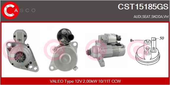 CASCO Käynnistinmoottori CST15185GS