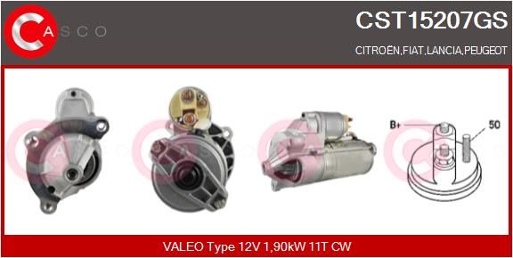 CASCO Käynnistinmoottori CST15207GS