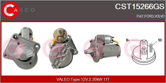 CASCO Käynnistinmoottori CST15266GS