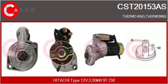 CASCO Käynnistinmoottori CST20153AS