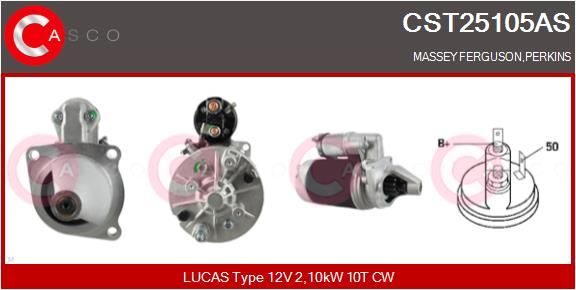 CASCO Käynnistinmoottori CST25105AS