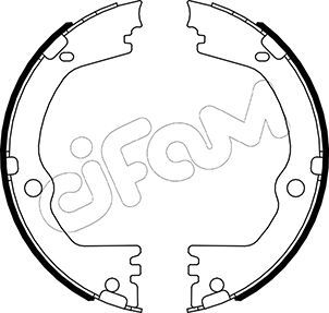 CIFAM Jarrukenkäsarja, seisontajarru 153-532