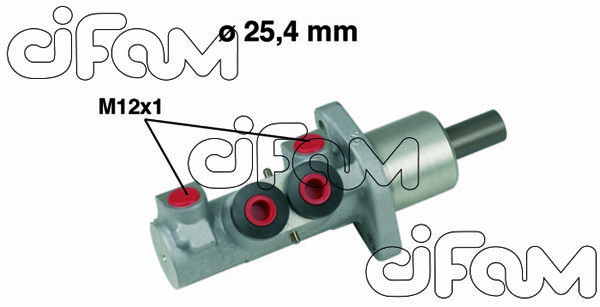 CIFAM Jarrupääsylinteri 202-606