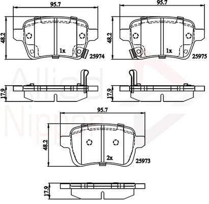 COMLINE Jarrupala, levyjarru ADB32279