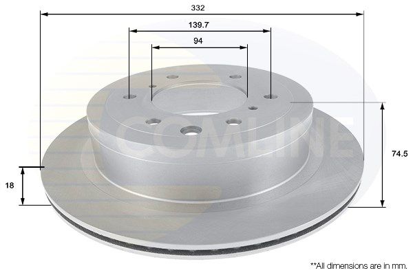 COMLINE Jarrulevy ADC0380V