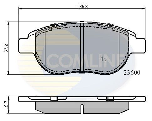 COMLINE Jarrupala, levyjarru CBP01038