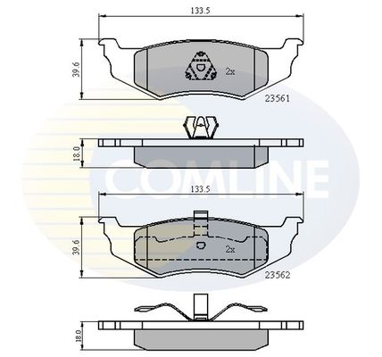 COMLINE Jarrupala, levyjarru CBP01100