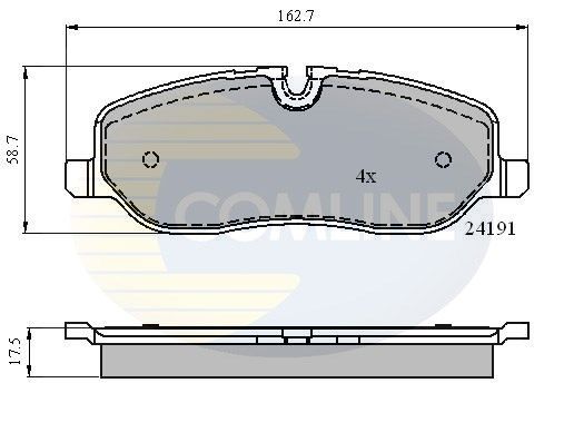 COMLINE Jarrupala, levyjarru CBP01533