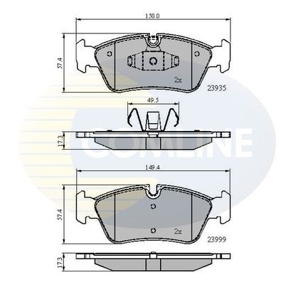 COMLINE Jarrupala, levyjarru CBP01590