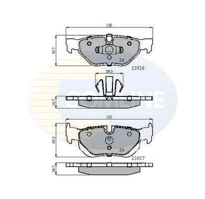 COMLINE Jarrupala, levyjarru CBP01708