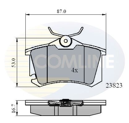 COMLINE Jarrupala, levyjarru CBP01761