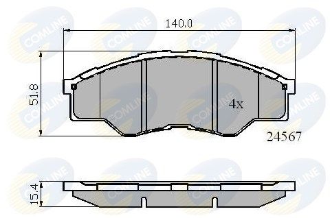 COMLINE Jarrupala, levyjarru CBP01773