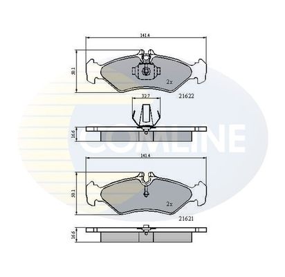 COMLINE Jarrupala, levyjarru CBP0453