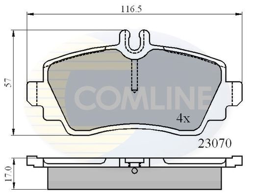 COMLINE Jarrupala, levyjarru CBP0748