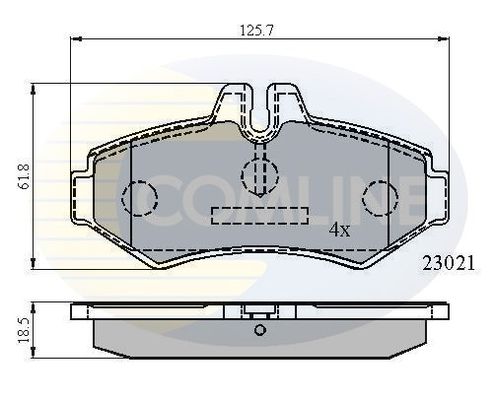 COMLINE Jarrupala, levyjarru CBP0914