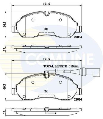 COMLINE Jarrupala, levyjarru CBP22214