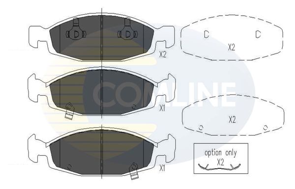 COMLINE Jarrupala, levyjarru CBP31109