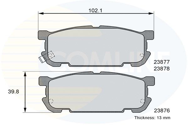 COMLINE Jarrupala, levyjarru CBP31207