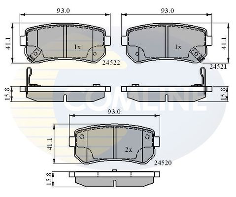 COMLINE Jarrupala, levyjarru CBP31543