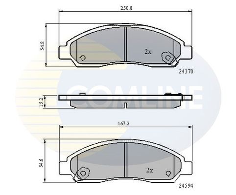 COMLINE Jarrupala, levyjarru CBP31573