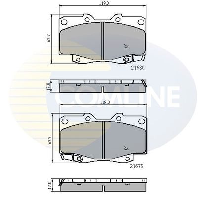 COMLINE Jarrupala, levyjarru CBP31574