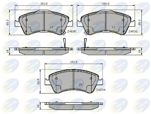 COMLINE Jarrupala, levyjarru CBP31588