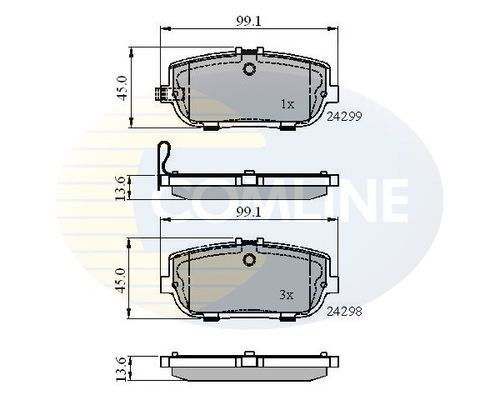 COMLINE Jarrupala, levyjarru CBP31627