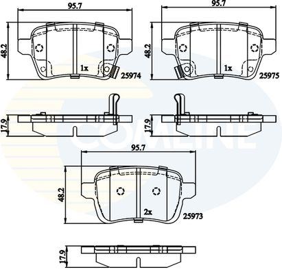 COMLINE Jarrupala, levyjarru CBP32279