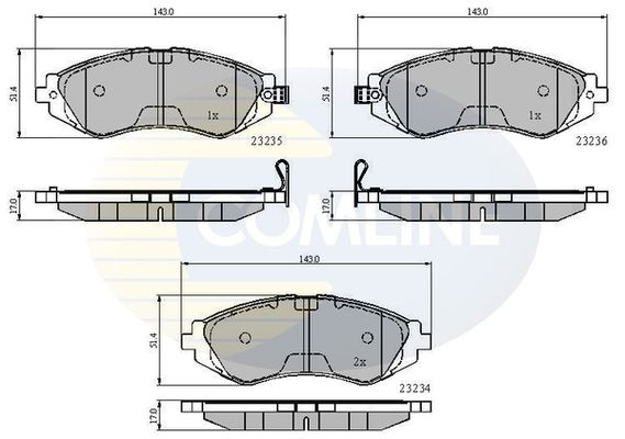 COMLINE Jarrupala, levyjarru CBP3435