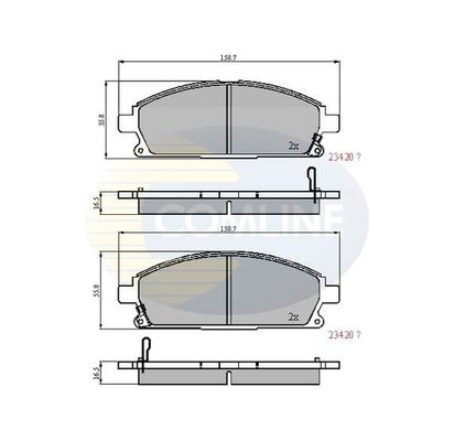 COMLINE Jarrupala, levyjarru CBP3591