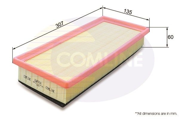 COMLINE Ilmansuodatin EAF414