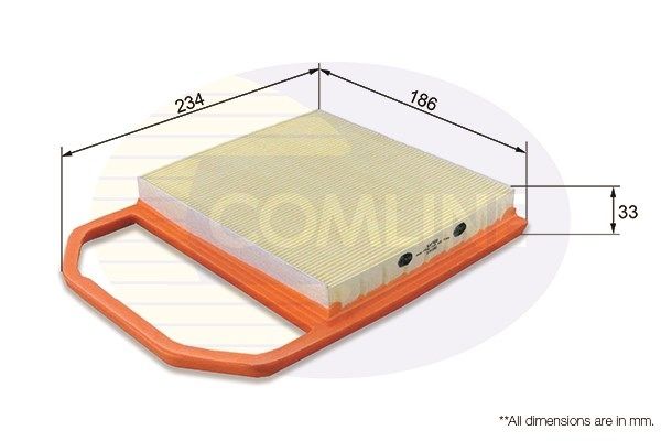 COMLINE Ilmansuodatin EAF908