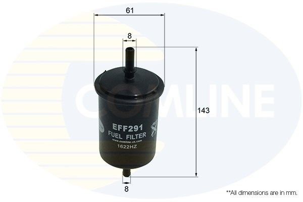 COMLINE Polttoainesuodatin EFF291