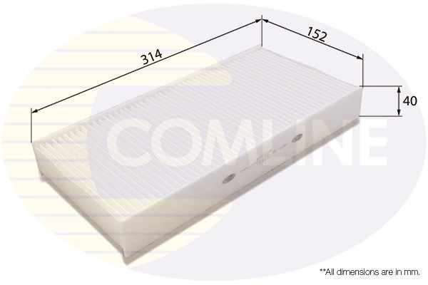 COMLINE Suodatin, sisäilma EKF109