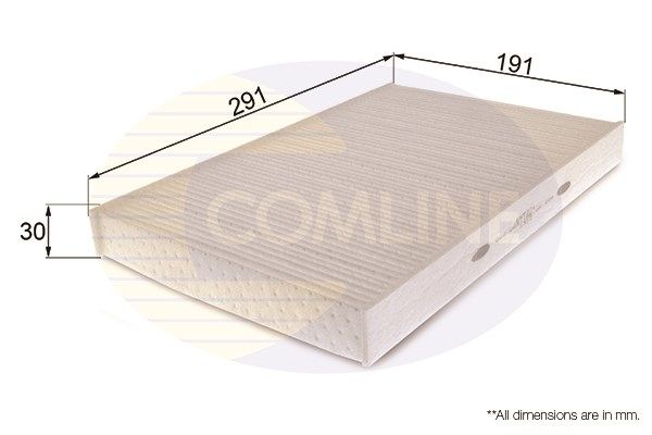 COMLINE Suodatin, sisäilma EKF271