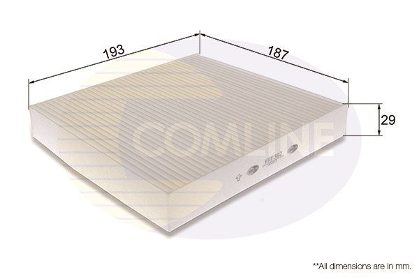 COMLINE Suodatin, sisäilma EKF382