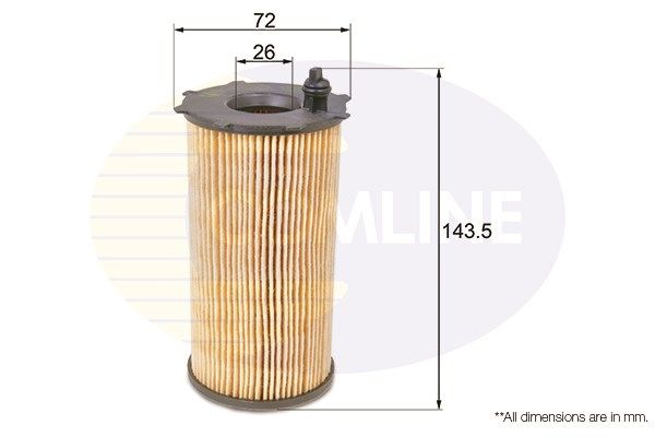 COMLINE Öljynsuodatin EOF239