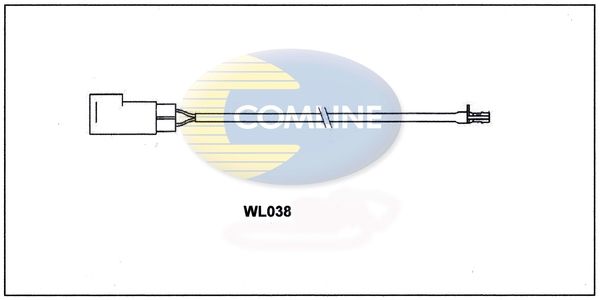 COMLINE Kulumisenilmaisin, jarrupala WL038