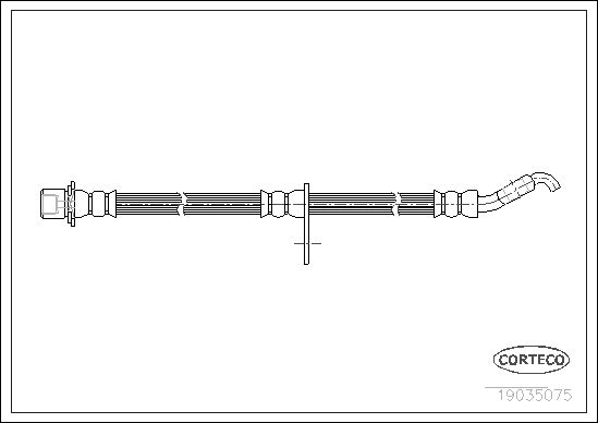 CORTECO Jarruletku 19035075