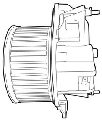 CTR Sähkömoottori, sisätilanpuhallin 1208244