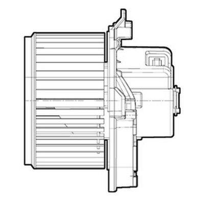 CTR Sähkömoottori, sisätilanpuhallin 1208262