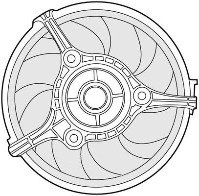 CTR Tuuletin, moottorin jäähdytys 1209521