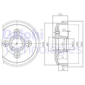 DELPHI Jarrurumpu BFR190