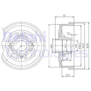 DELPHI Jarrurumpu BFR272