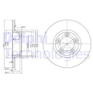 DELPHI Jarrulevy BG2159