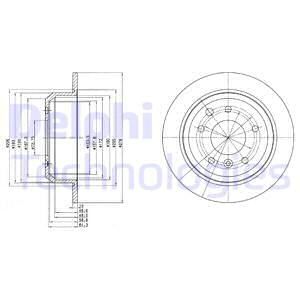 DELPHI Jarrulevy BG2515