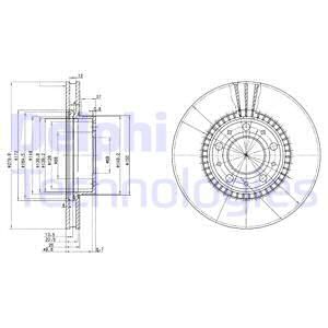 DELPHI Jarrulevy BG2719C