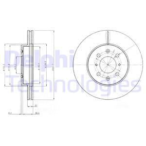 DELPHI Jarrulevy BG2759